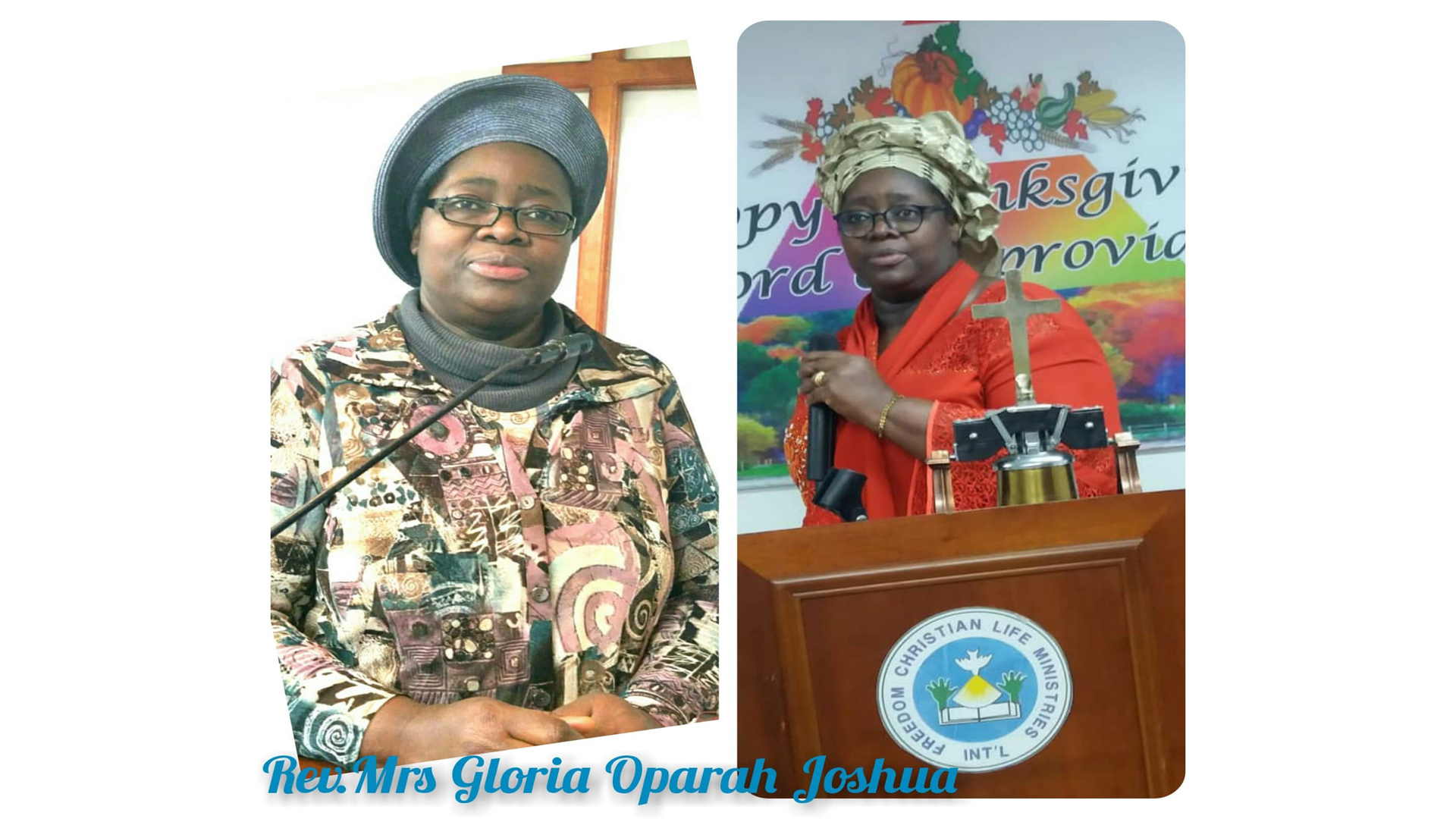 Rev. Mrs. Gloria Oparah-Joshua